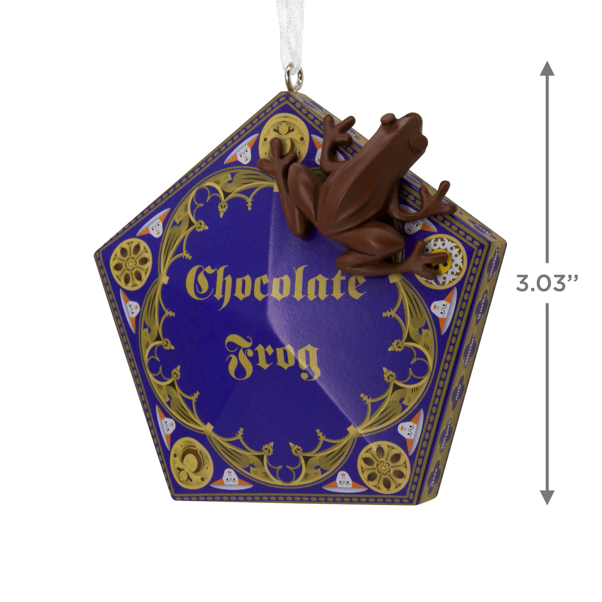 Hallmark Christmas Ornament (Harry Potter Chocolate Frog), 1 Count