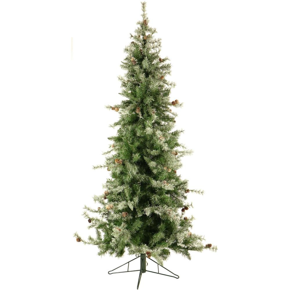 Fraser Hill Farm 9-Ft. Buffalo Fir Slim Artificial Christmas Tree, FFBF090-0SN