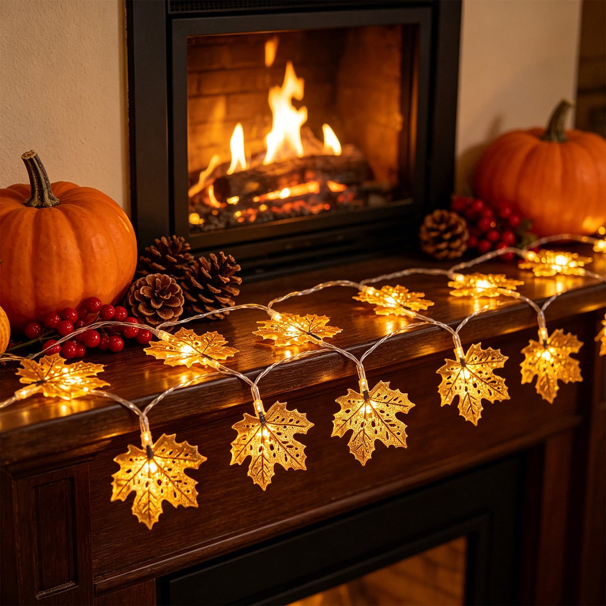 AZXY Halloween String Lights, Ghost Shaped White Halloween Lights, Indoor Outdoor Halloween Decor, Halloween Party Indoor Decor, Battery 5 FT Halloween Decorations, Stair Mantel Patio Halloween Decor