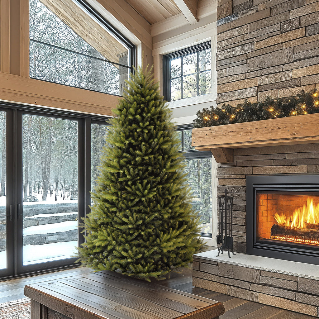 National Tree Company 14 ft. Dunhill Fir® Hinged Tree