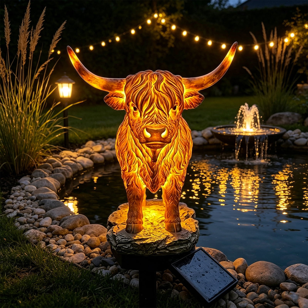 Stijggn Halloween Pumpkin Stake Solar Garden Lights, Waterproof Multi Branch Little Pumpkin Lantern Garden Stake Lights Outdoor Walkway Yard Garden Decoration