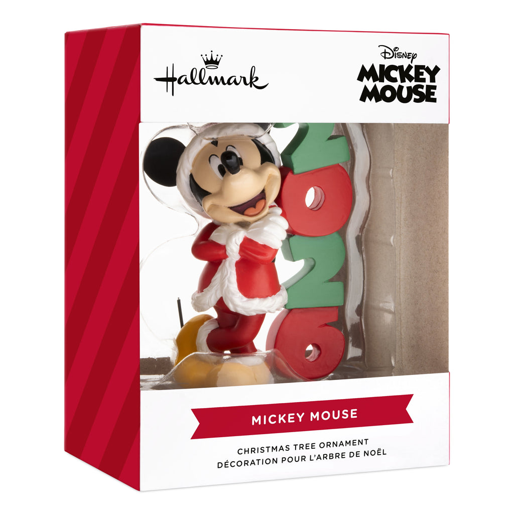 Hallmark Christmas Ornament (Disney Mickey Mouse 2026), 1 Count
