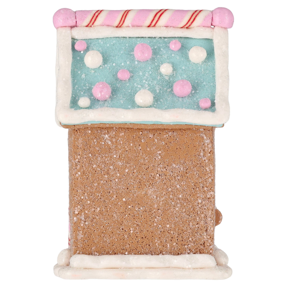 Clay Dough Gingerbread House with Gumdrops Christmas Decoration, Multicolor, 5.3", by Holiday Time