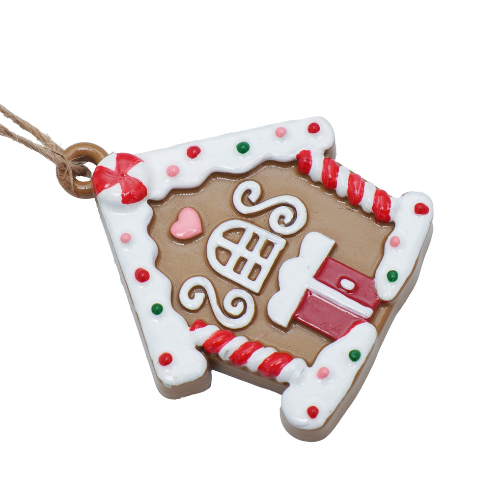 6-Count Multicolor Gingerbread Mini Christmas Ornaments, by Holiday Time