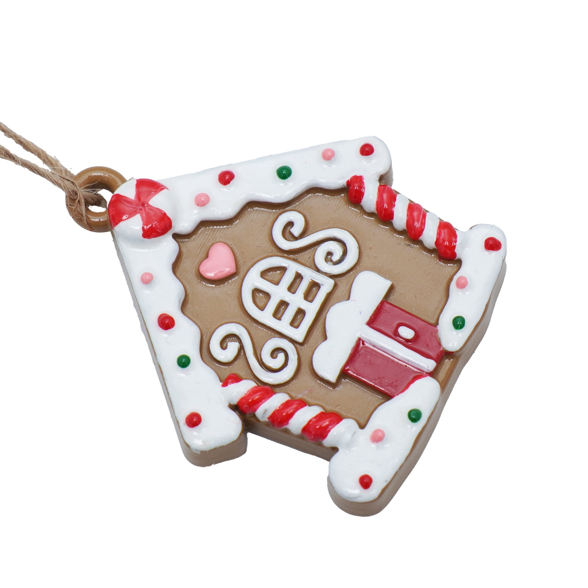 6-Count Multicolor Gingerbread Mini Christmas Ornaments, by Holiday Time