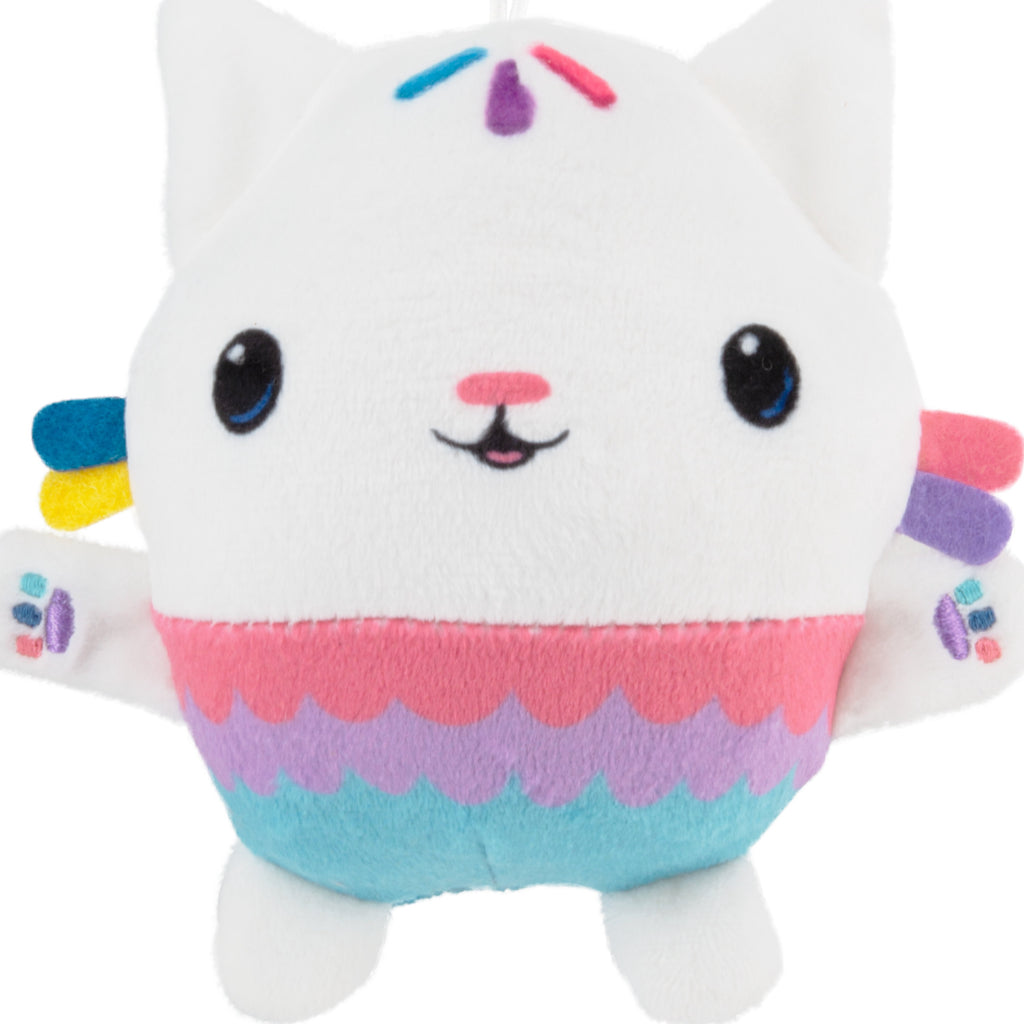 Hallmark Christmas Ornament (Gabby's Dollhouse Cakey Cat, Fabric), 1 Count