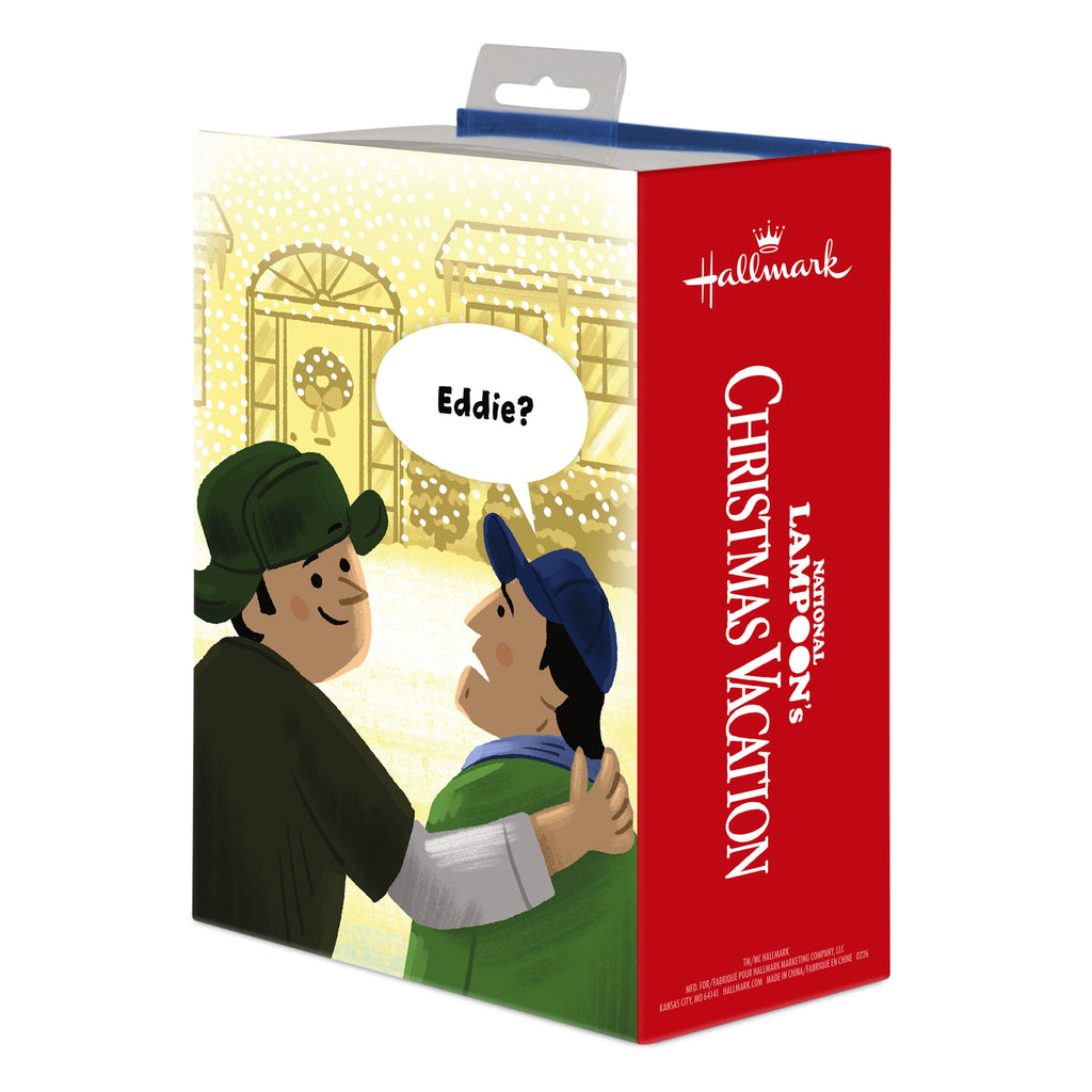 Hallmark Ornaments (Christmas Vacation Clark Eddie), Set of 2, 1 Count