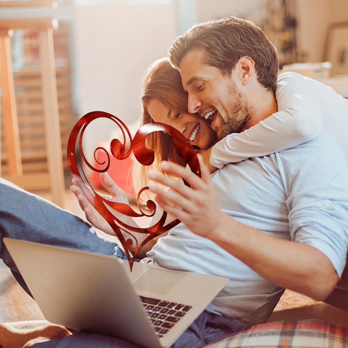 XGFHYJEH 10 LED 1.5M Valentine's Day Lights, Valentines Day Decorations Lights, Valentines String Lights, Valentine's Day Decor, Heart String Lights Red
