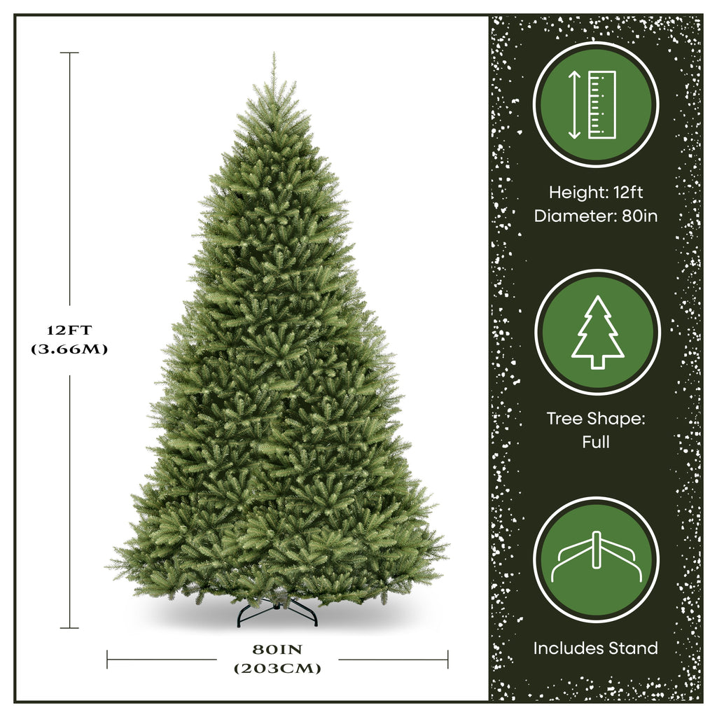 National Tree Company 14 ft. Dunhill Fir® Hinged Tree