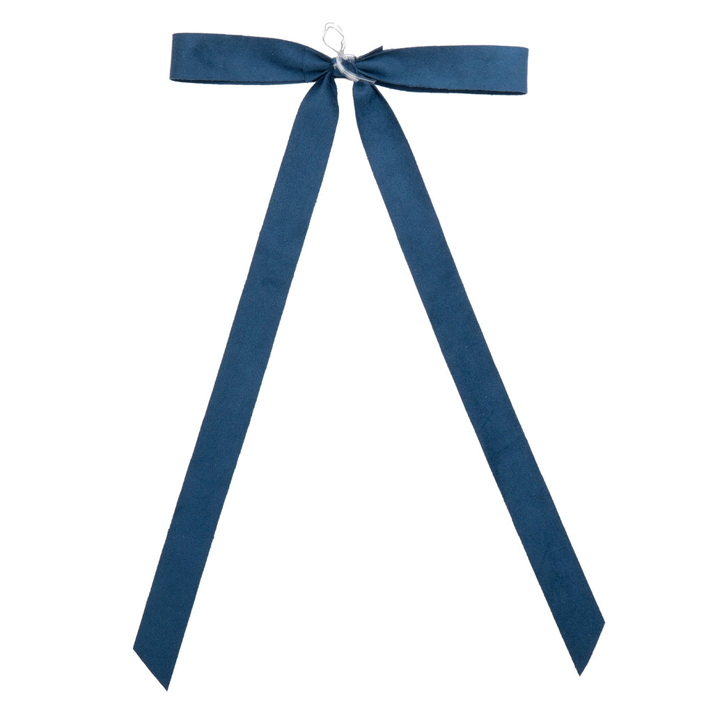 My Texas House Blue Decorative Christmas Bows, 17", 3 Count