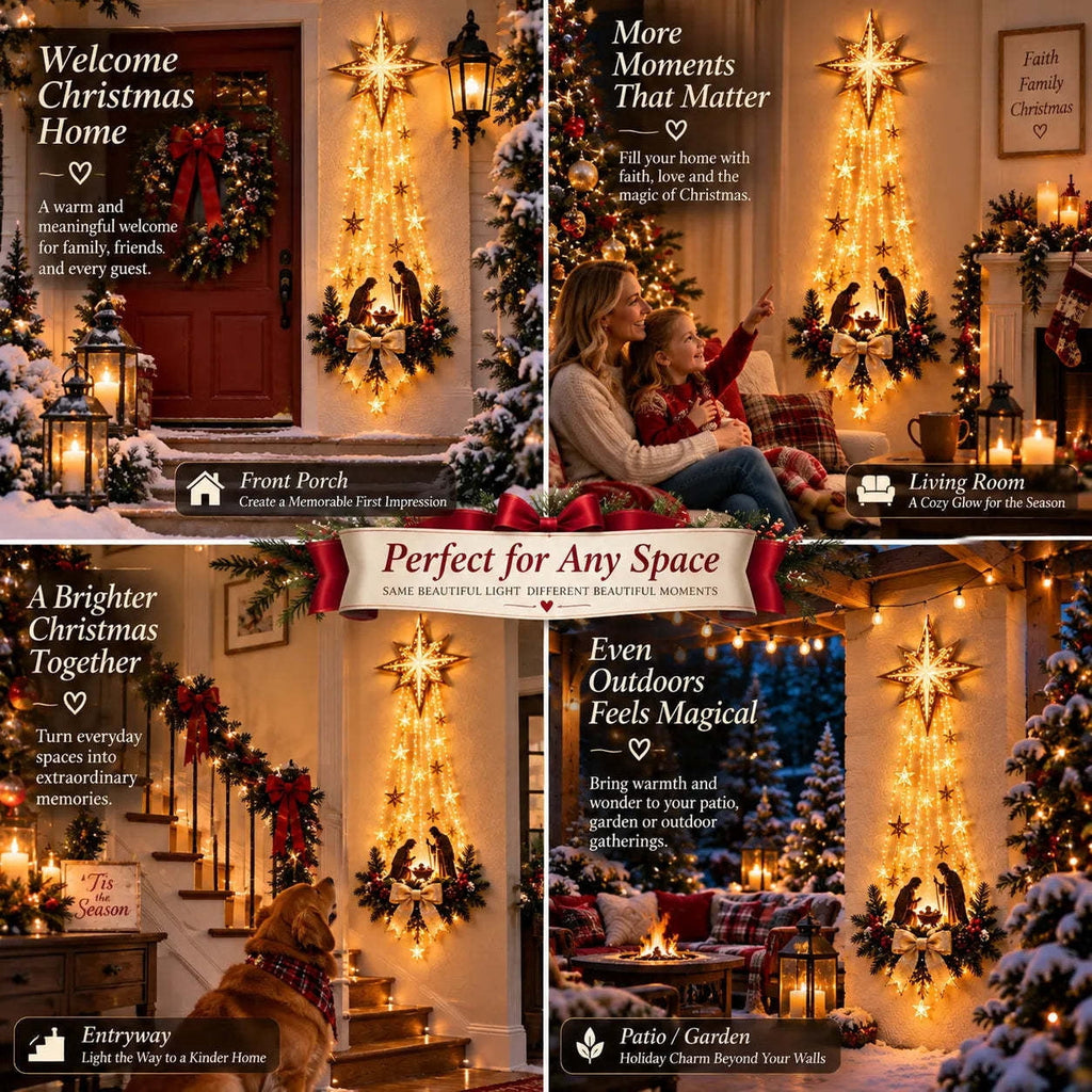 Snowman Magic Fountain, Flowing Snowflake LED Christmas Garden Light,Solar Power and Outdoor Garden Stake for Christmas Yard Decor