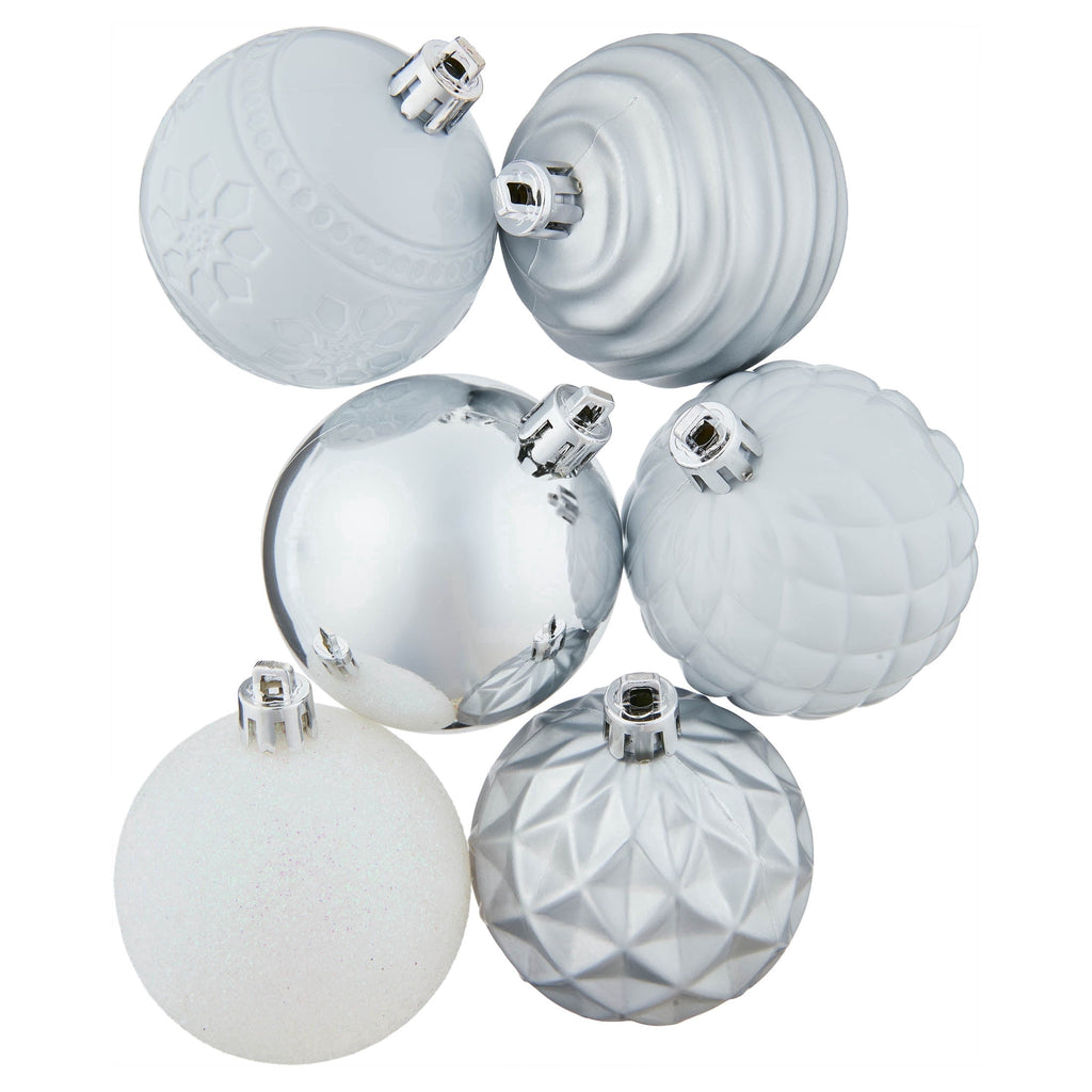 24-Count Red/Green/Gold Ball Shatterproof Christmas Ornaments, 2.8", by Holiday Time