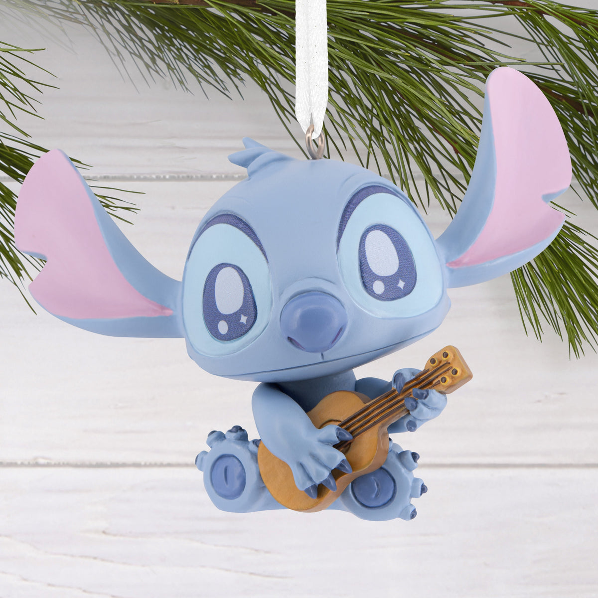 Hallmark Christmas Ornament (Disney Stitch With Guitar), 1 Count