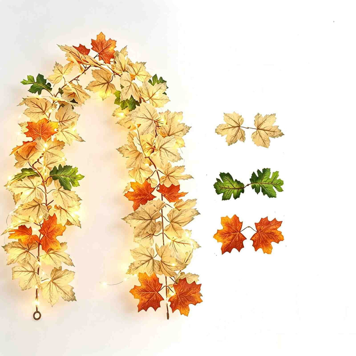 AZXY Halloween String Lights, Ghost Shaped White Halloween Lights, Indoor Outdoor Halloween Decor, Halloween Party Indoor Decor, Battery 5 FT Halloween Decorations, Stair Mantel Patio Halloween Decor