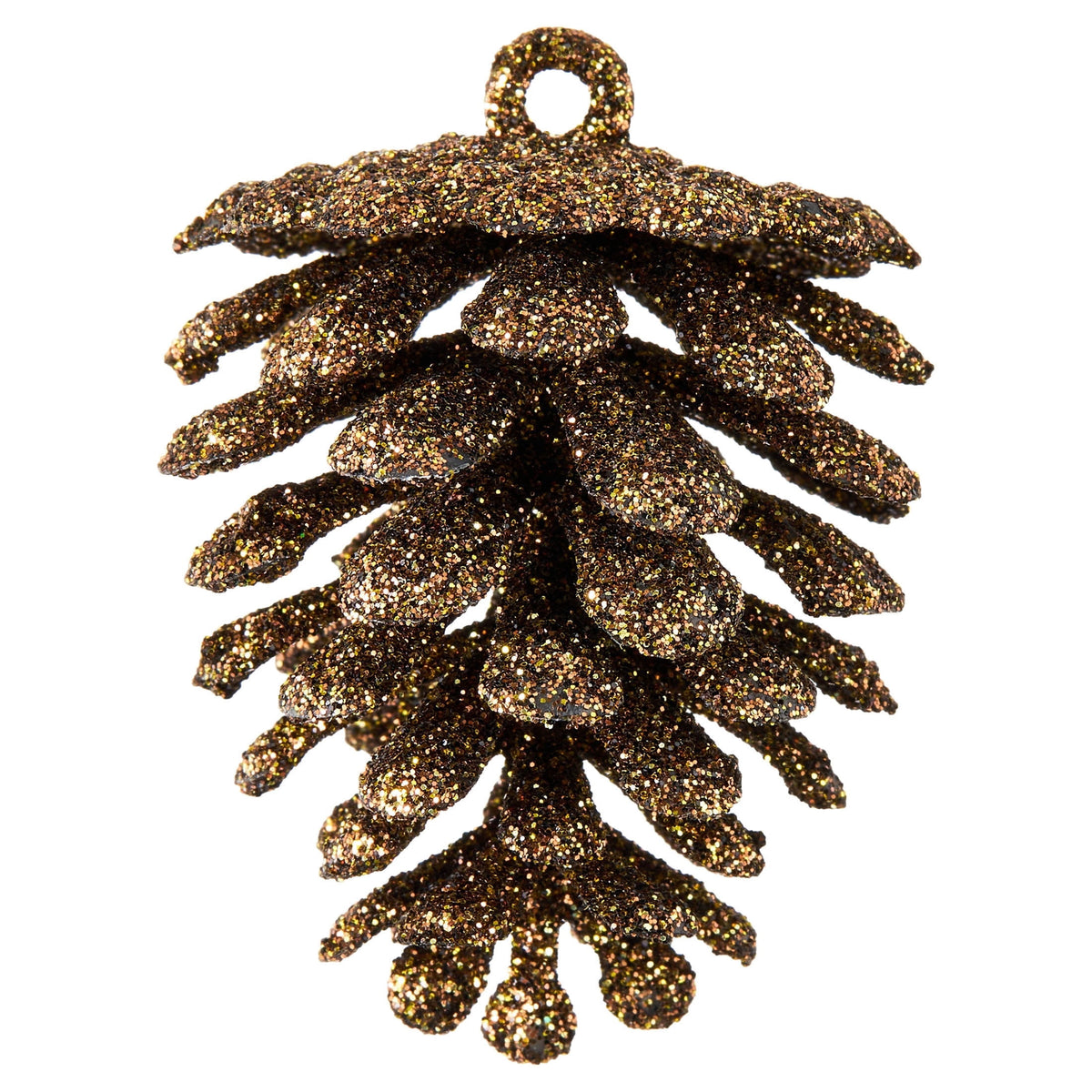 12-Count Pink Glitter Pinecone Christmas Ornaments, 2.4", by Holiday Time