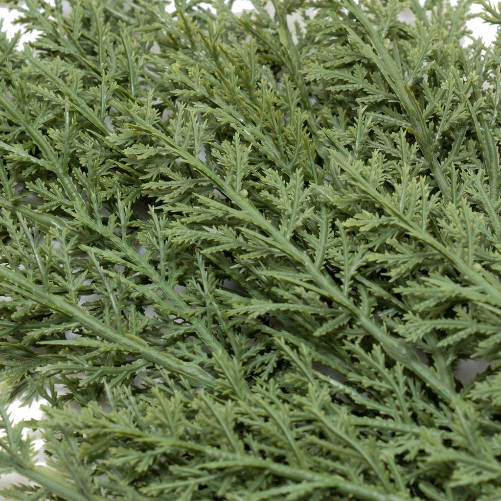 My Texas House Green Cypress Branch Decorative Christmas Pick, 28"