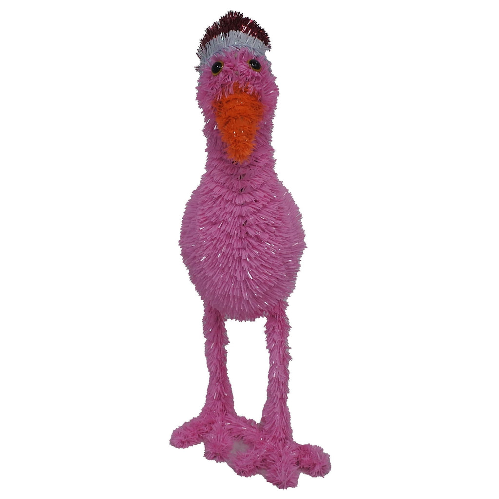 Tinsel Flamingo Christmas Decoration, Pink, 15", by Holiday Time
