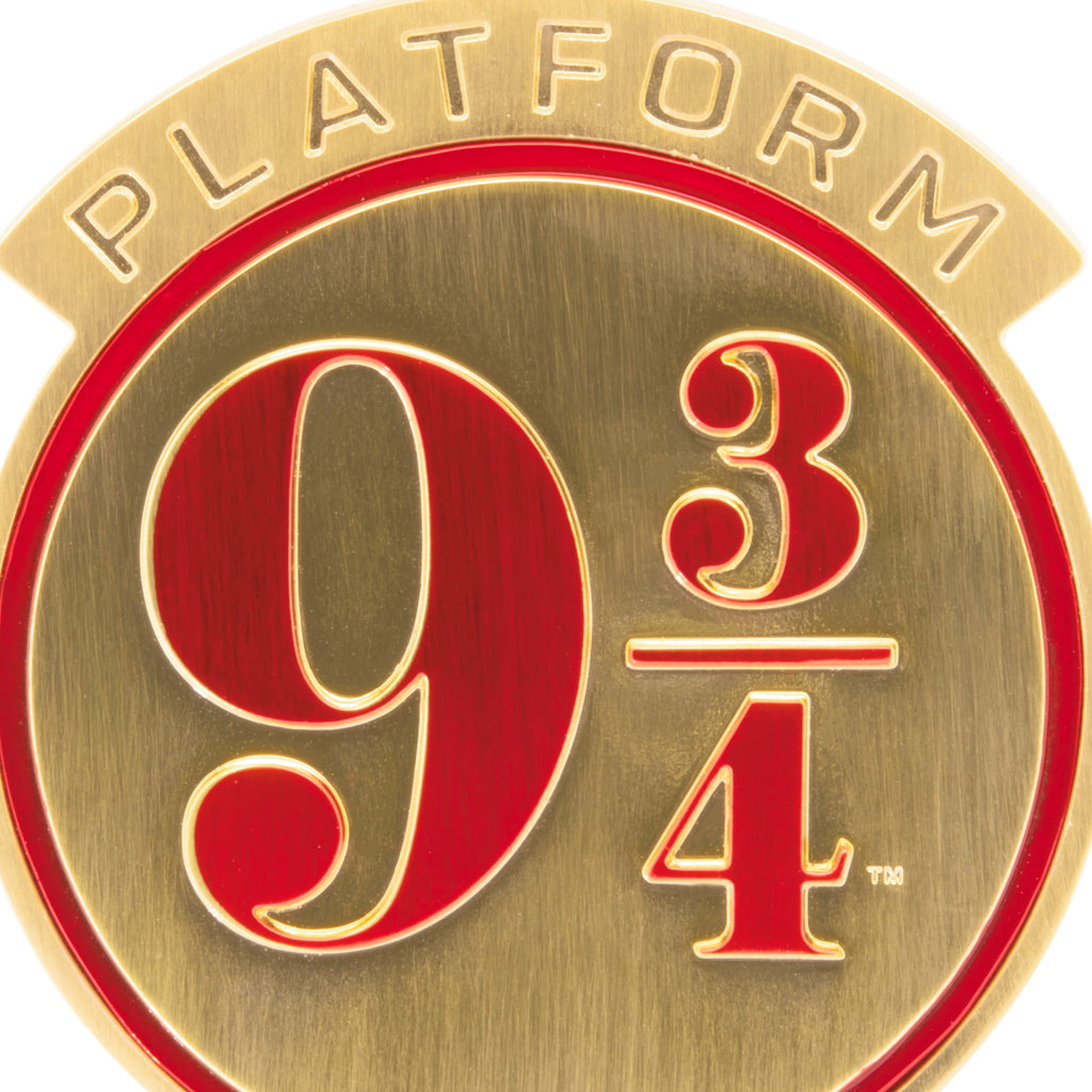 Hallmark Christmas Ornament (Harry Potter Platform 9 3/4, Metal), 1 Count