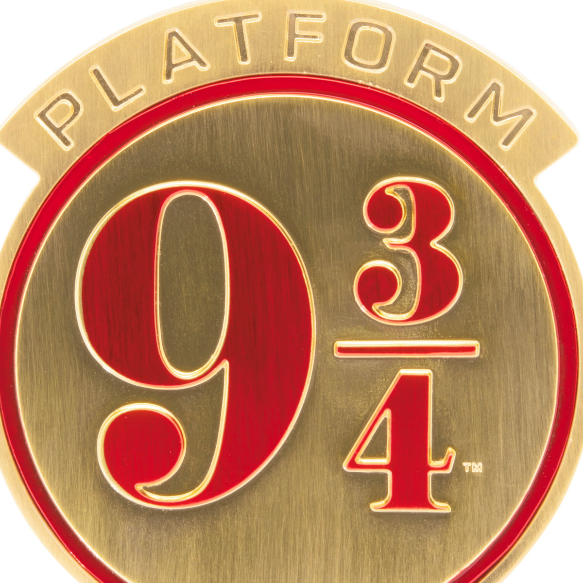 Hallmark Christmas Ornament (Harry Potter Platform 9 3/4, Metal), 1 Count