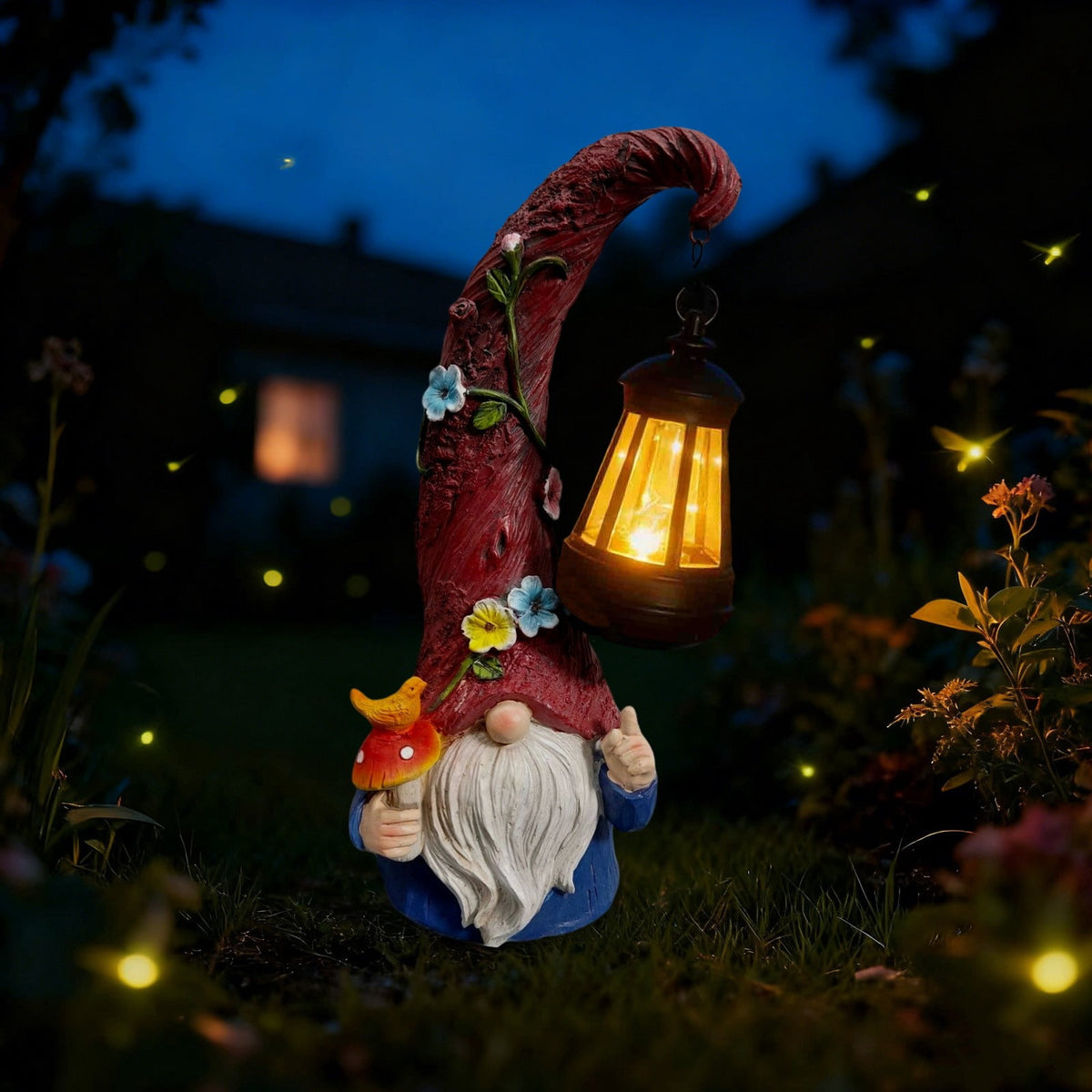 Stijggn Halloween Pumpkin Stake Solar Garden Lights, Waterproof Multi Branch Little Pumpkin Lantern Garden Stake Lights Outdoor Walkway Yard Garden Decoration