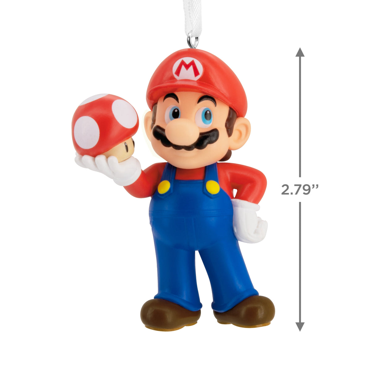 Hallmark Christmas Ornament (Nintendo Super Mario Super Mushroom), 1 Count