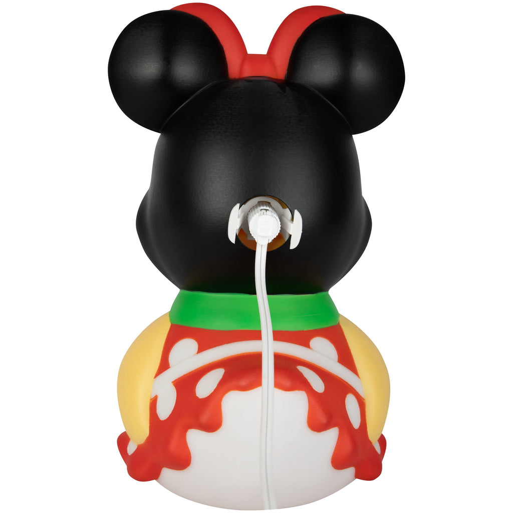 Christmas Disney Minnie Mouse Duck Lighted Blow Mold Indoor Covered Decor by Disney, 10.2 in