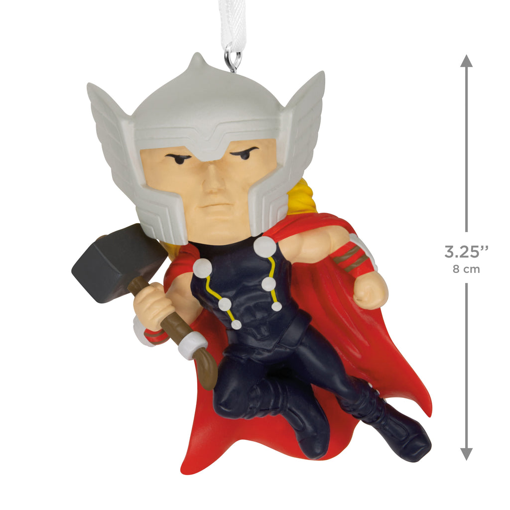 Hallmark Christmas Ornament (Marvel Thor Stylized), 1 Count