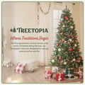 Treetopia Deluxe Heritage Fir 6 ft LED Clear Lights Artificial Christmas Tree