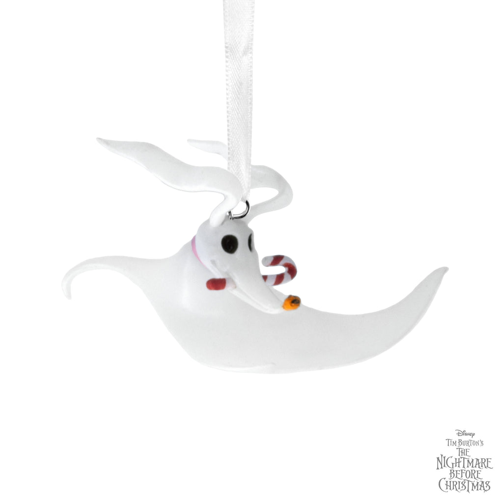Hallmark Ornament (Nightmare Before Christmas Zero Wth Candy Cane), 1 Count