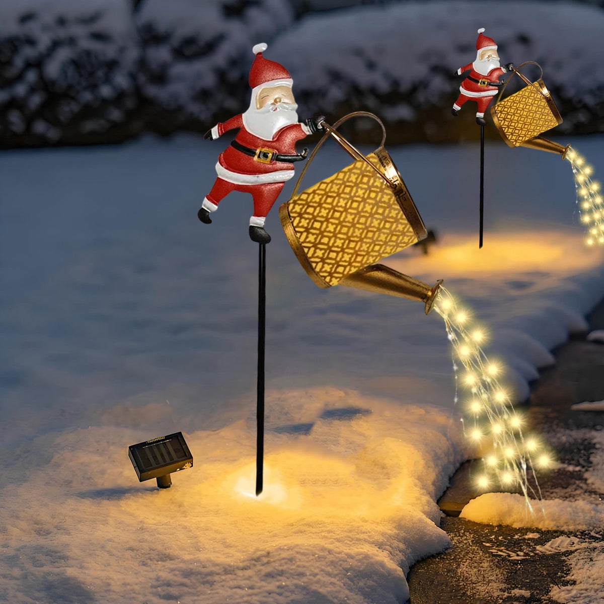 Stijggn Halloween Pumpkin Stake Solar Garden Lights, Waterproof Multi Branch Little Pumpkin Lantern Garden Stake Lights Outdoor Walkway Yard Garden Decoration