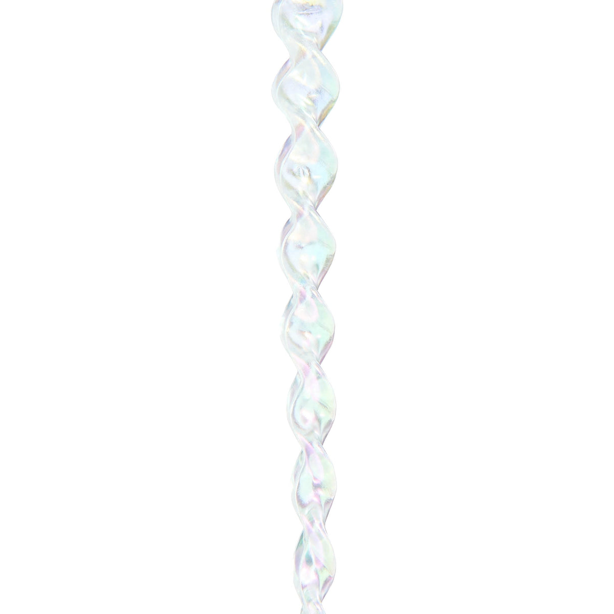 24-Count Red Glitter Icicle Christmas Ornaments, 5.3", by Holiday Time