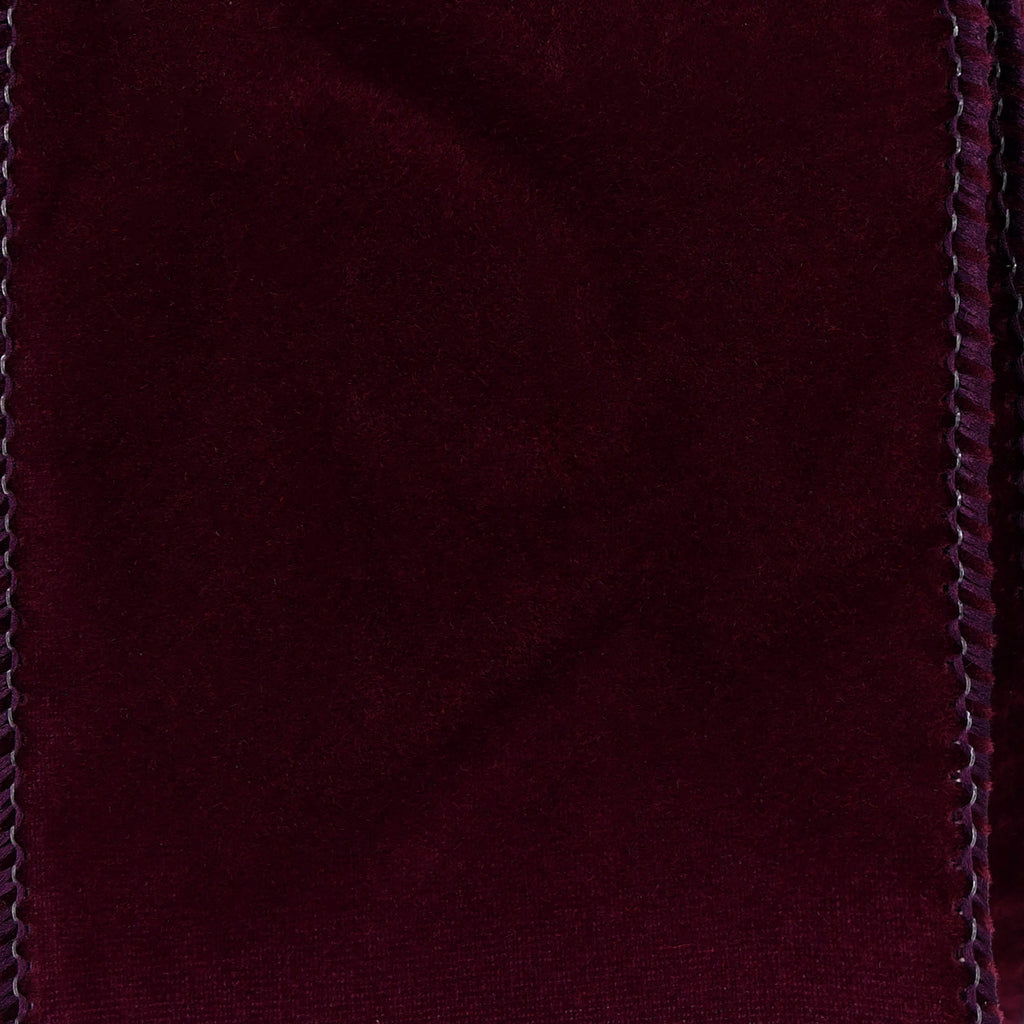 Burgundy Velvet Christmas Ribbon, 2.5" x 25', by Holiday Time