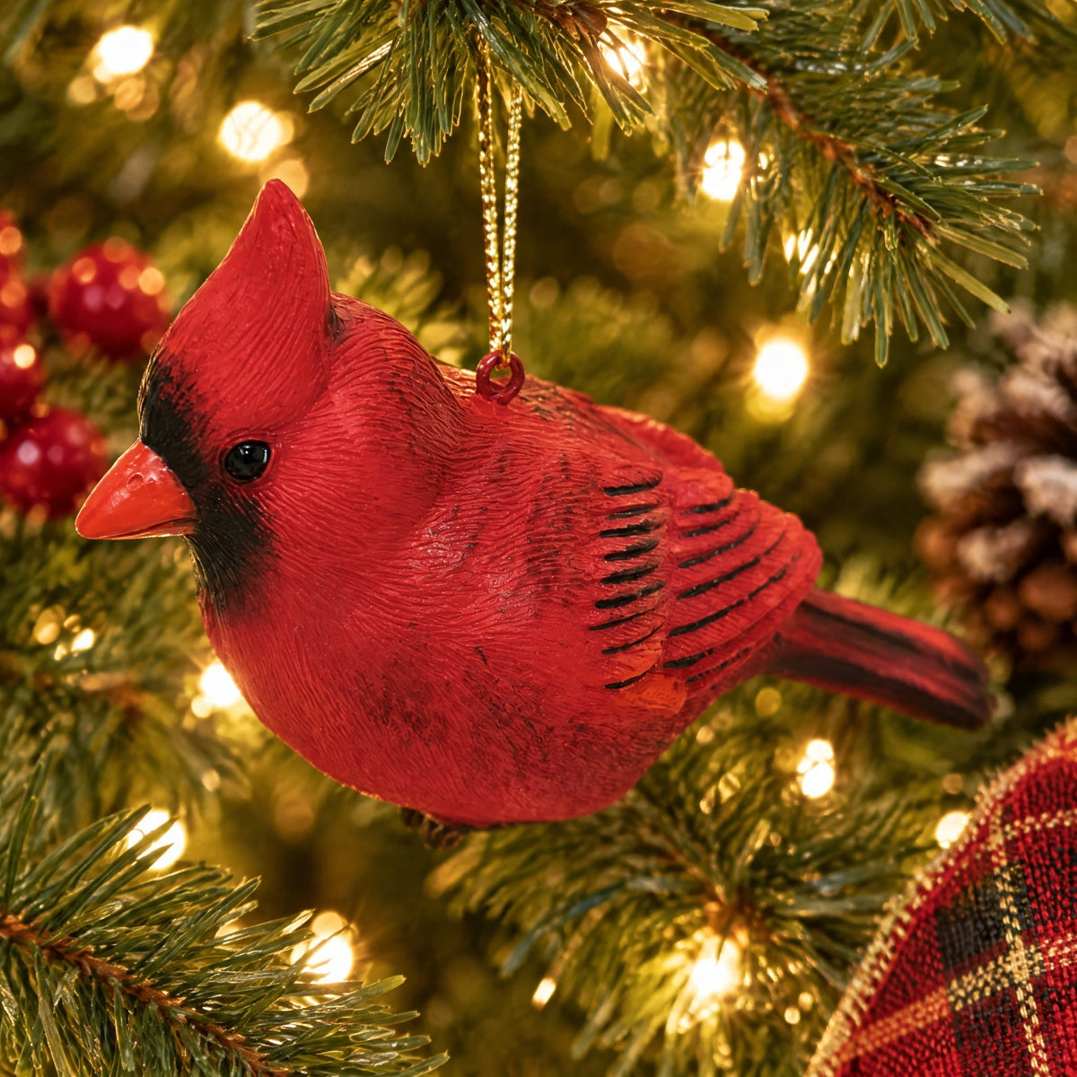 Red Cardinal Christmas Ornament, 3", by Holiday Time