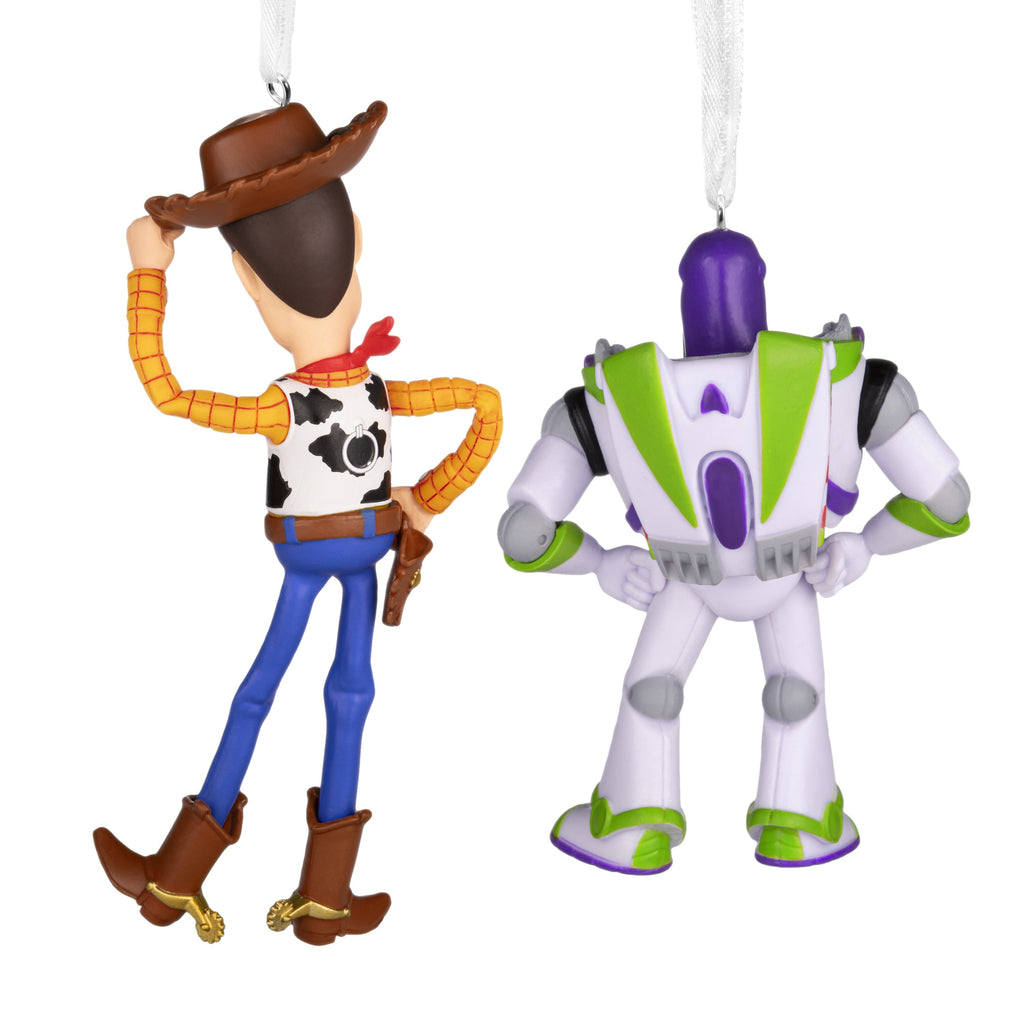 Hallmark Ornaments (Disney/Pixar Toy Story Woody Buzz), Set of 2, 1 Count