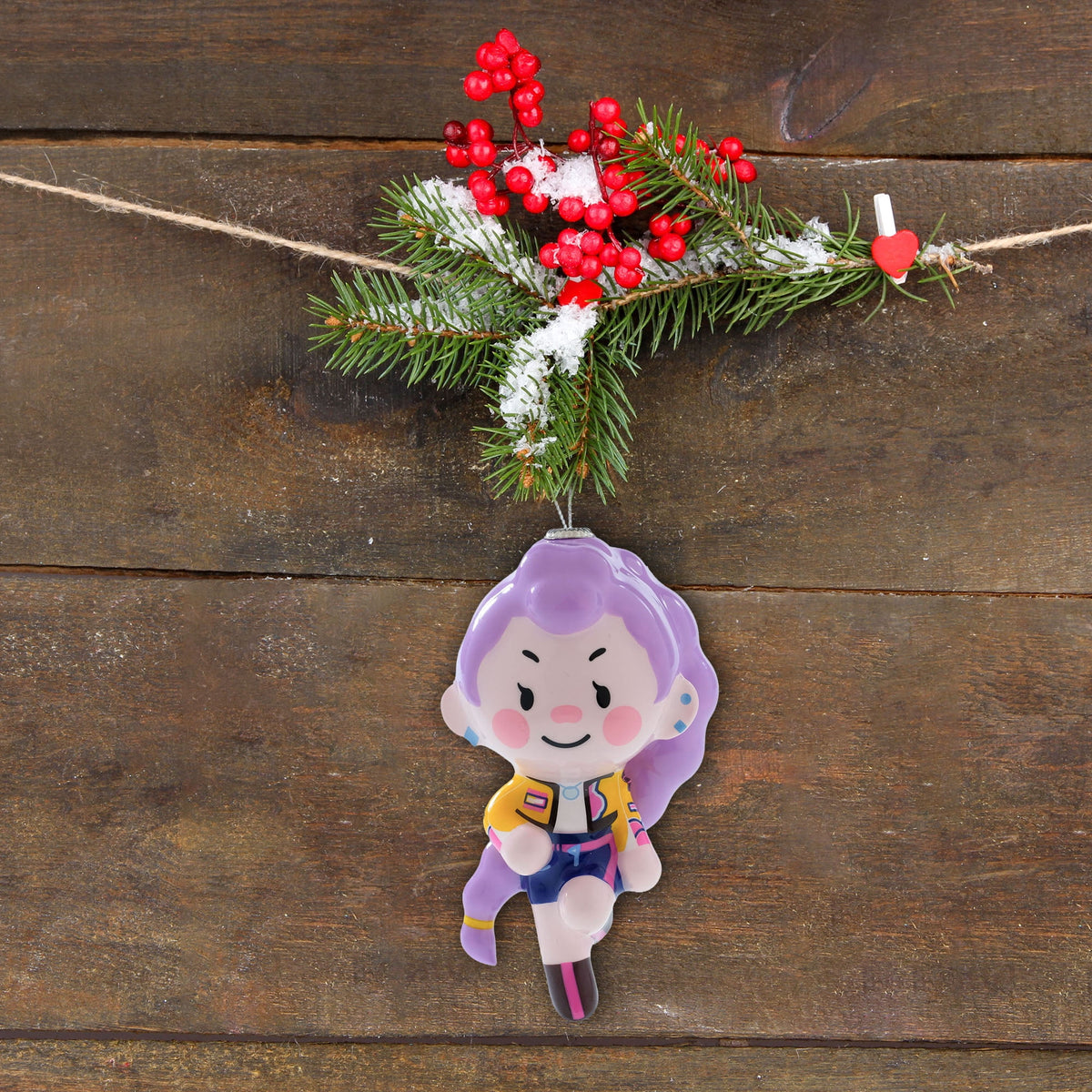 KPop Demon Hunter, Remi, Figural Christmas Tree Ornament