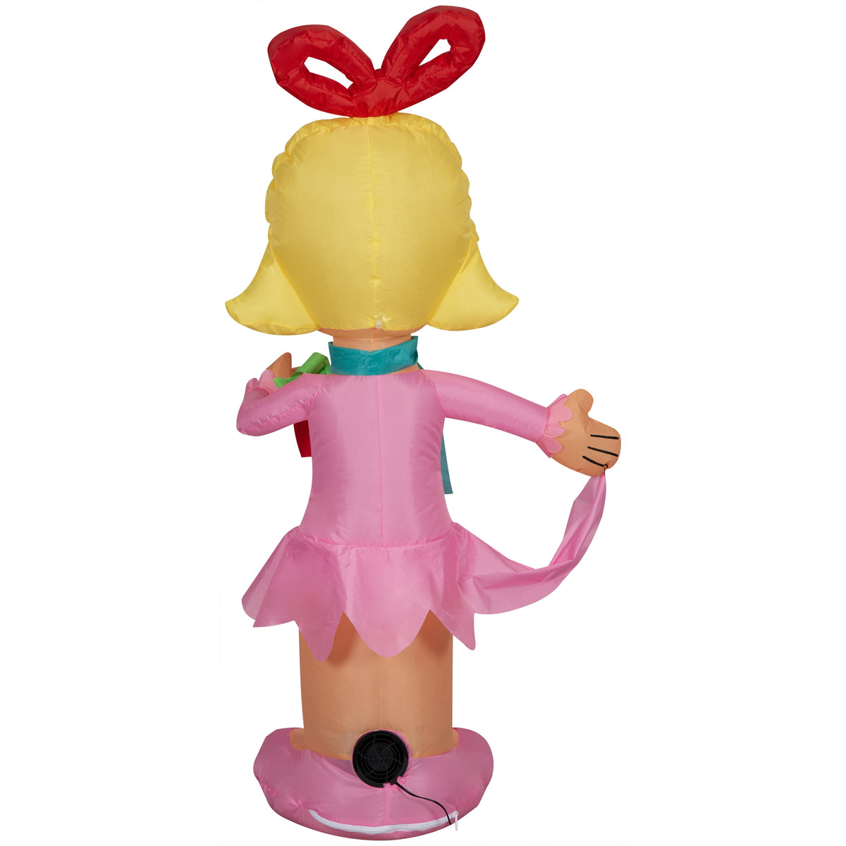 Gemmy Christmas Inflatable Cindy Lou Who, 4 ft Tall, Multi