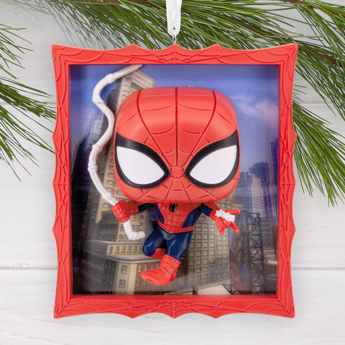 Hallmark Christmas Ornament (Marvel Spider-Man Funko POP!), 1 Count