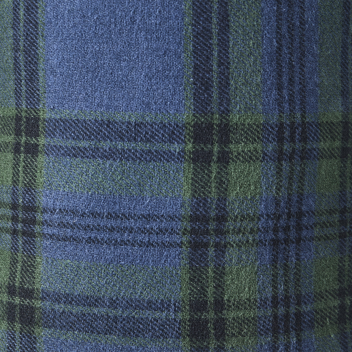 My Texas House Angie Blue Plaid Christmas Stockings, 20" x 10" (2 Count)