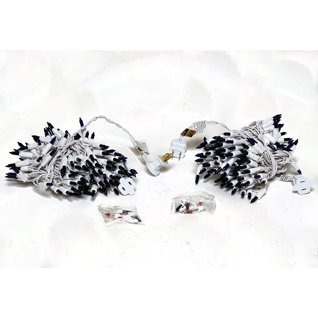 Holiday Wonderland Christmas Icicle Lights Set, Blue