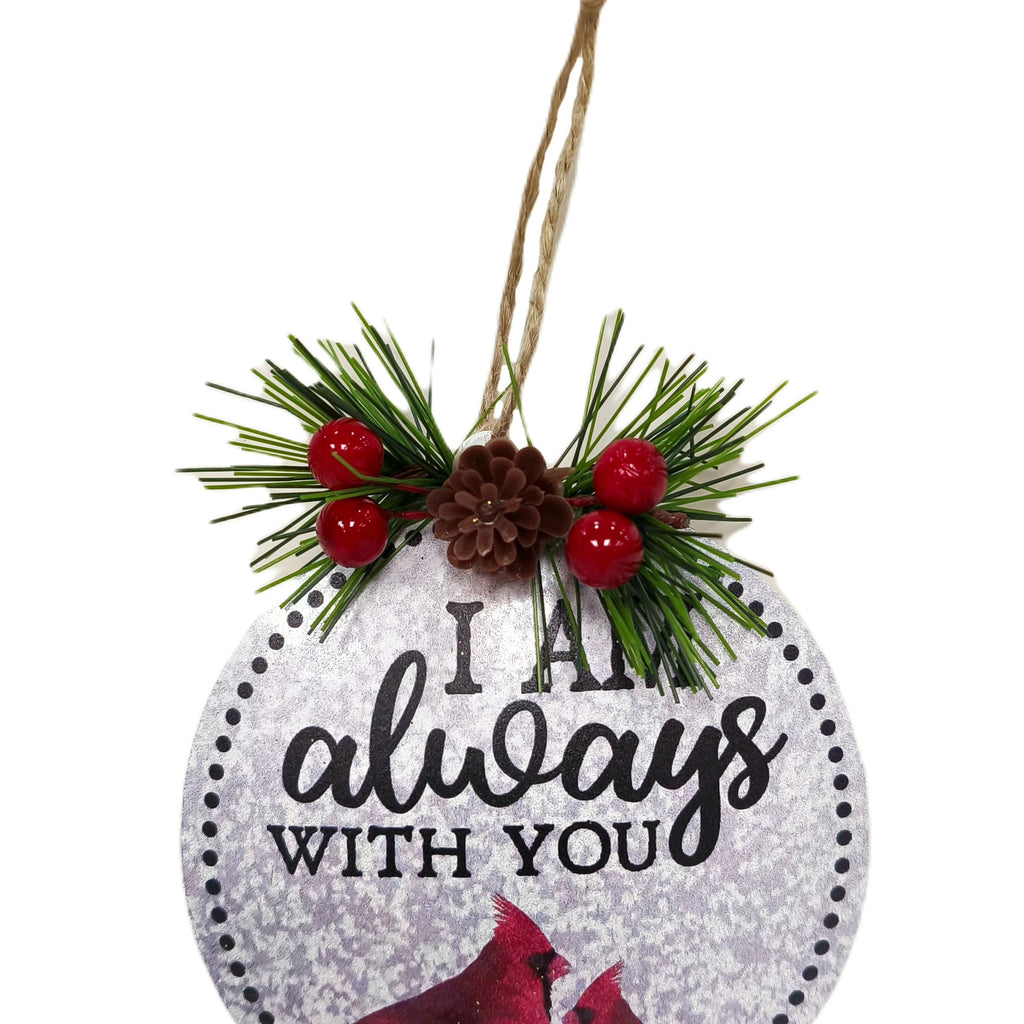 Multicolor I Am Always with You Christmas Ornament, 4", by Holiday Time