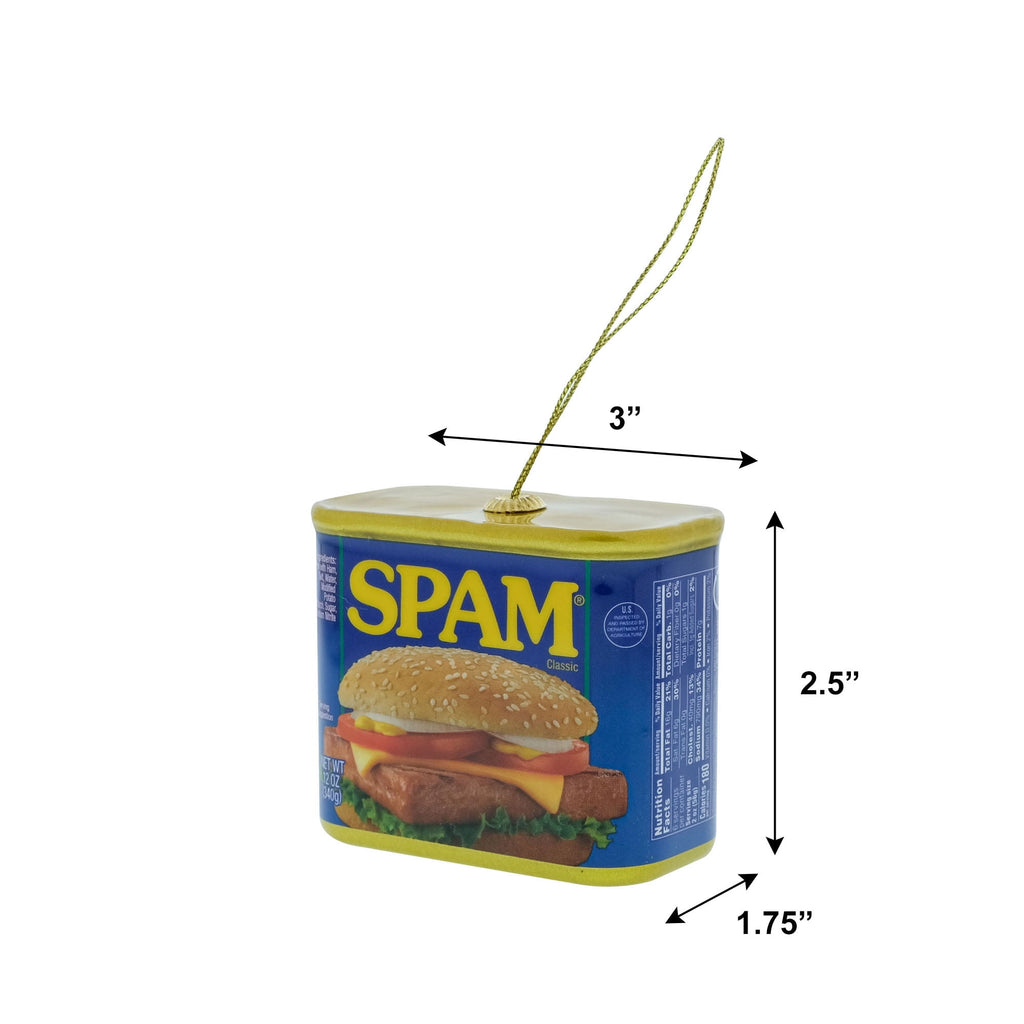 SPAM Classic Can Figural Christmas Tree Ornament