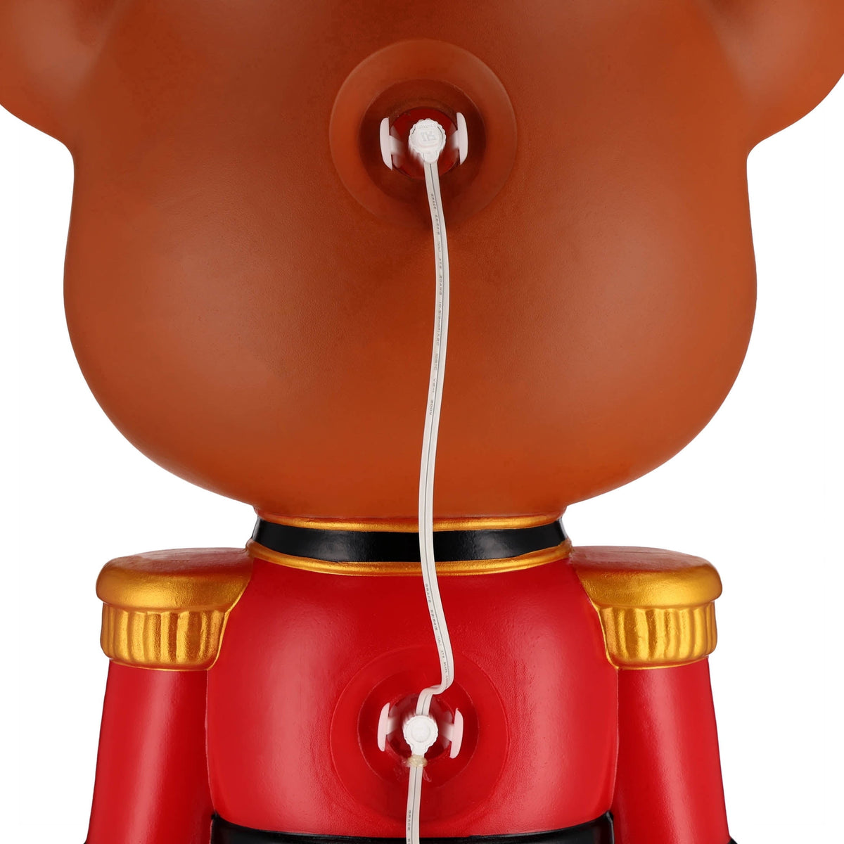 Lighted Blow Mold Bear Soldier Indoor/Outdoor Christmas Decoration, Multicolor, 32", by Holiday Time