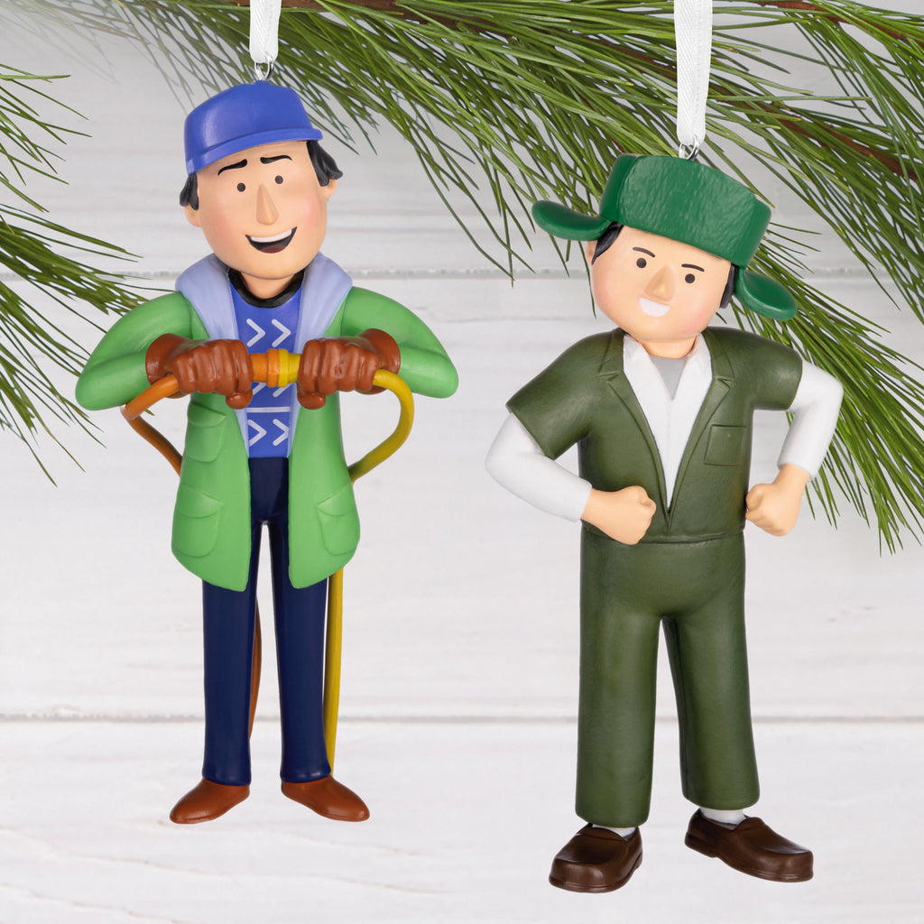 Hallmark Ornaments (Christmas Vacation Clark Eddie), Set of 2, 1 Count