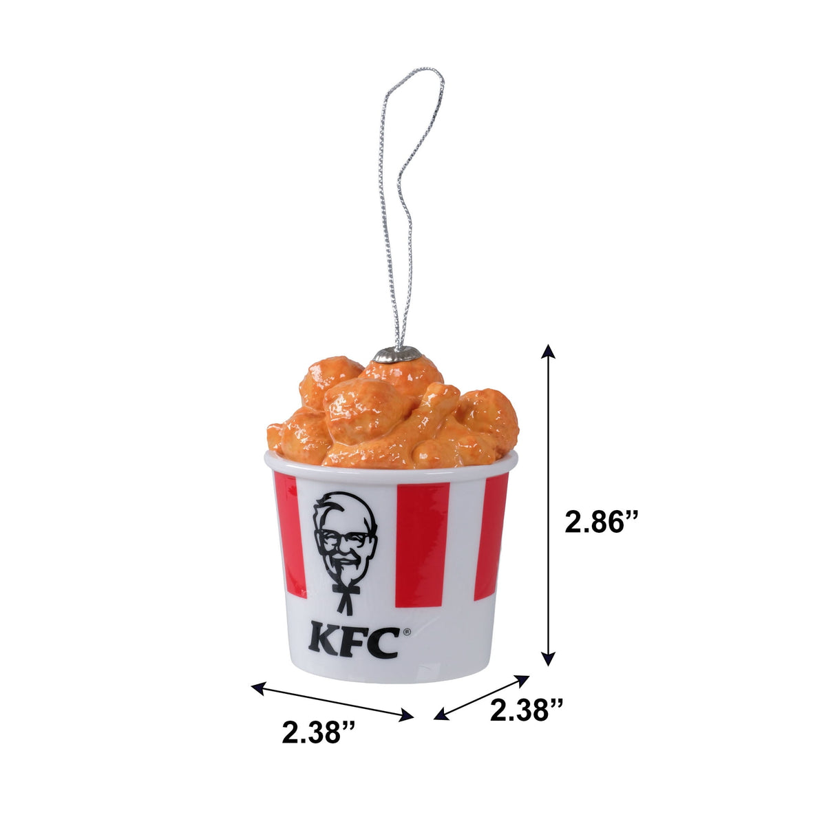 Kentucky Fried Chicken Bucket Christmas Ornament