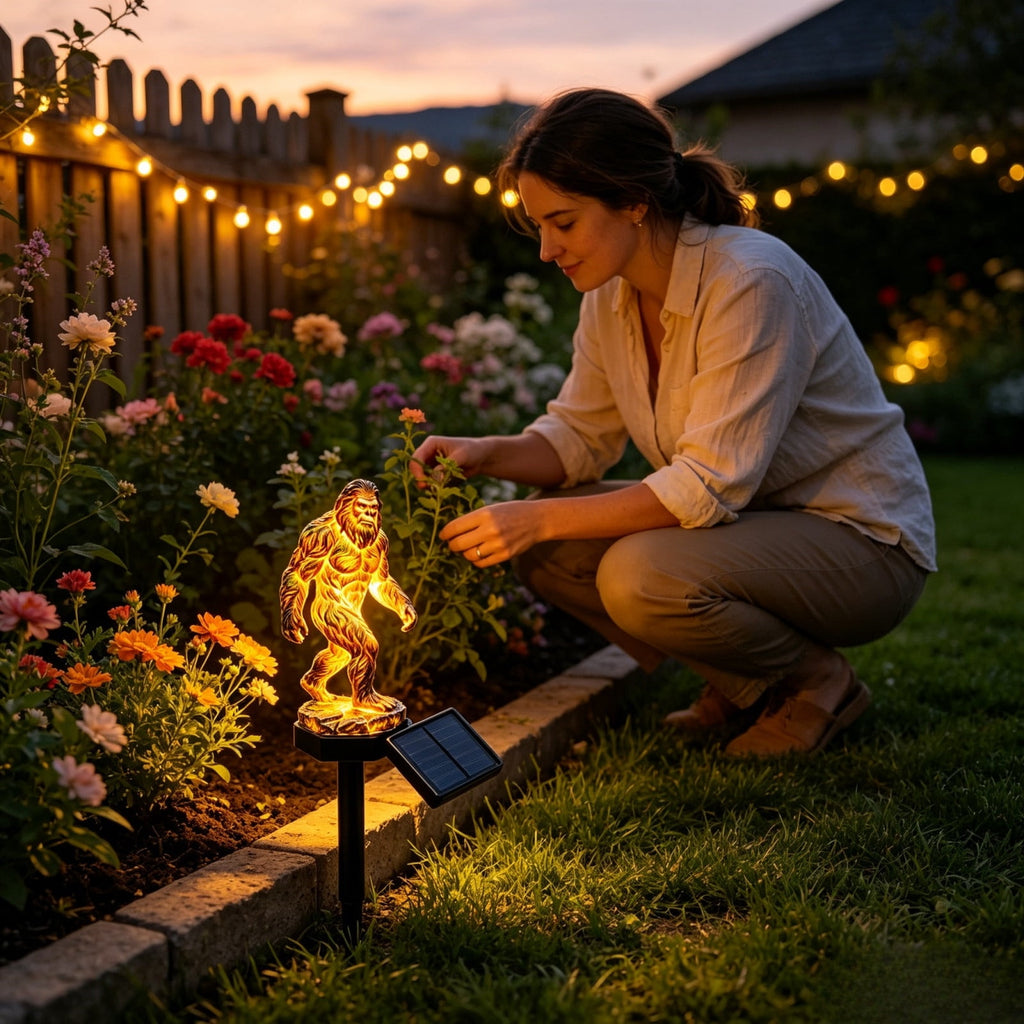 Clearance! Solar Garden Lights, 17 Inch Solar Dragon Stake Light Outdoor Waterproof, Mythical Dragon Statue with LED Glow for Patio Pathway, 1Pack