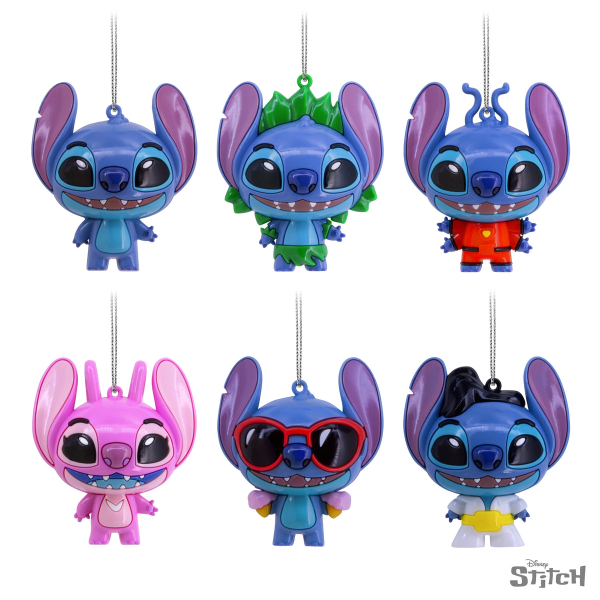 Hallmark Christmas Ornament (Disney Lilo Stitch Series 1 Mystery), 1 Count