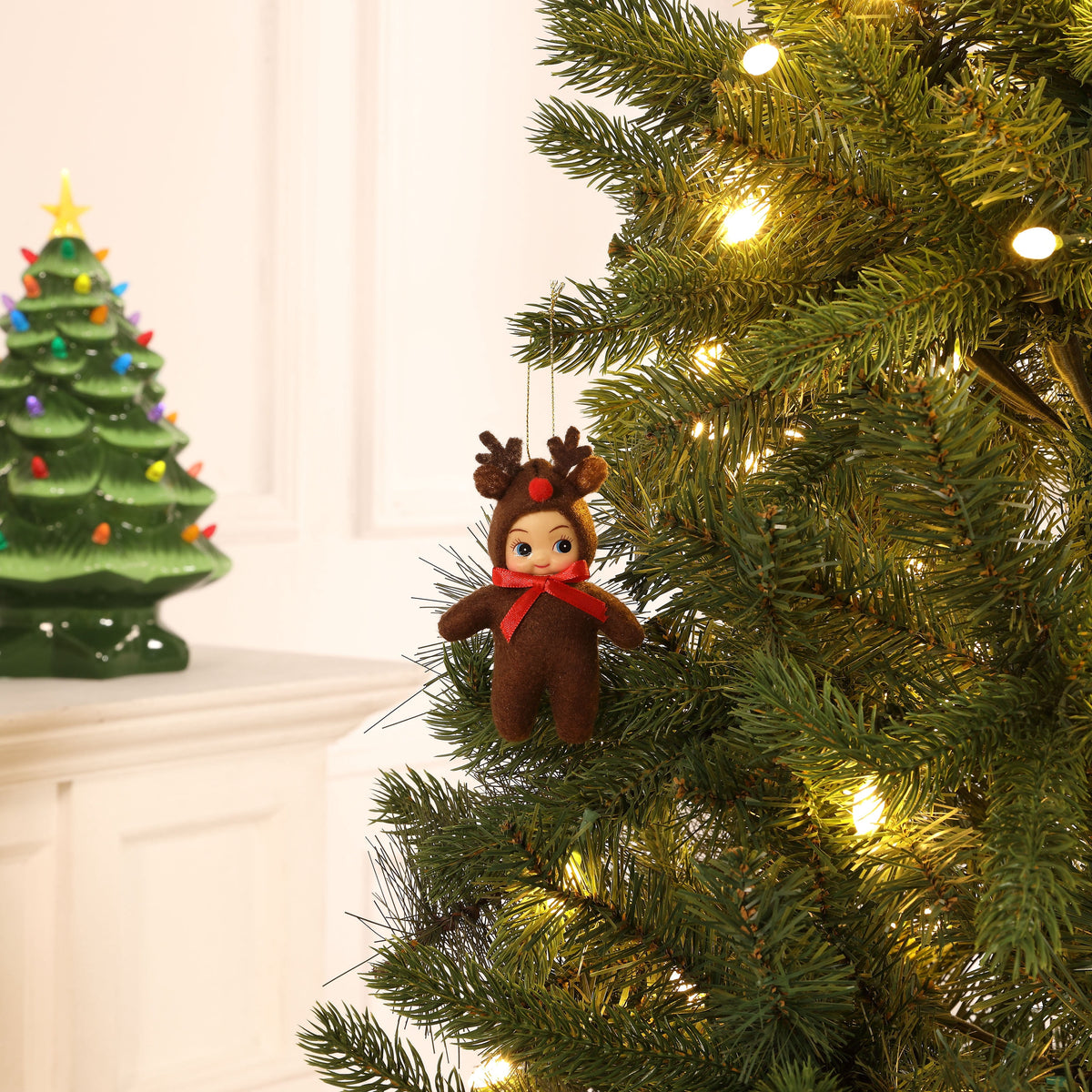 Mr. Christmas Mystery Box Mini Elf Ornament