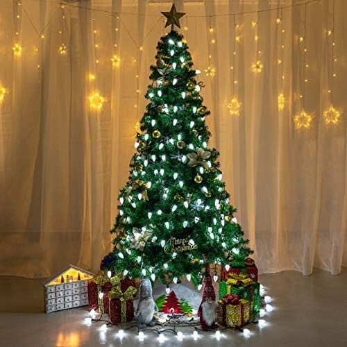 Bibana Indoor/Outdoor 81 ft Corded Electric Waterproof LED Christmas String Light