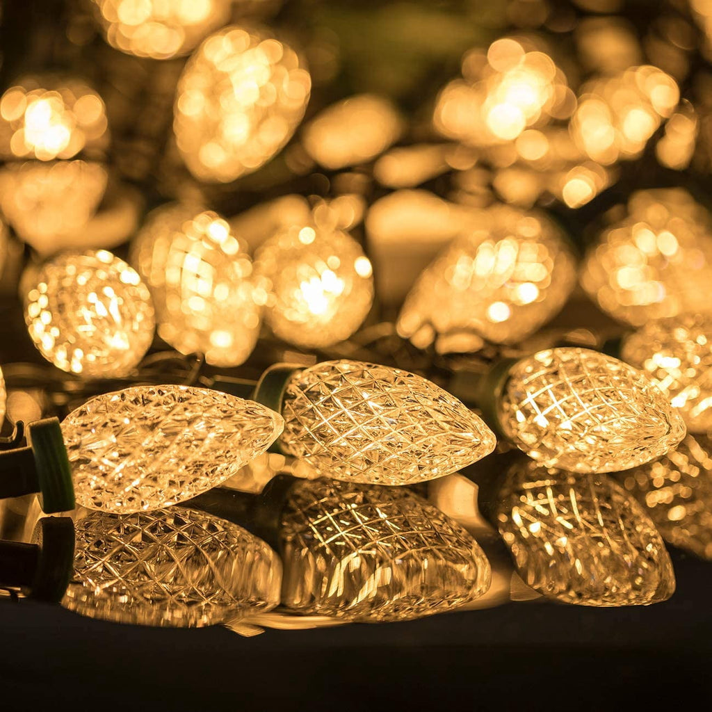 Bibana Indoor/Outdoor 81 ft Corded Electric Waterproof LED Christmas String Light