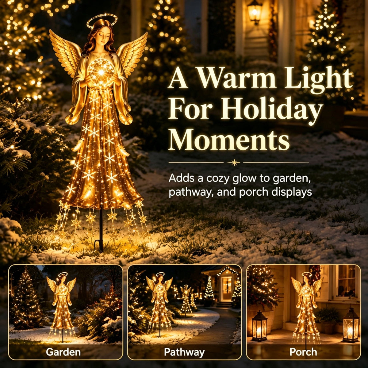 Clearance! Solar Dragon Garden Statue Light, Dragon Solar Light Outdoor Decor, Fantasy Dragon Lamp with LED Glow, Solar Powered Garden Statue for Yard Patio Lawn Pathway Halloween Garden Decor